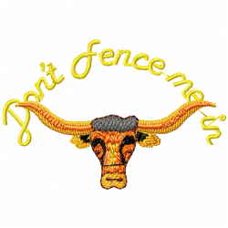 Cowboy And Hunter Embroidery Design 6 Cowboy And Hunter Embroidery Design 6